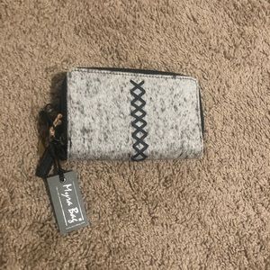 Cow Hide & Leather Myra Bag Wallet